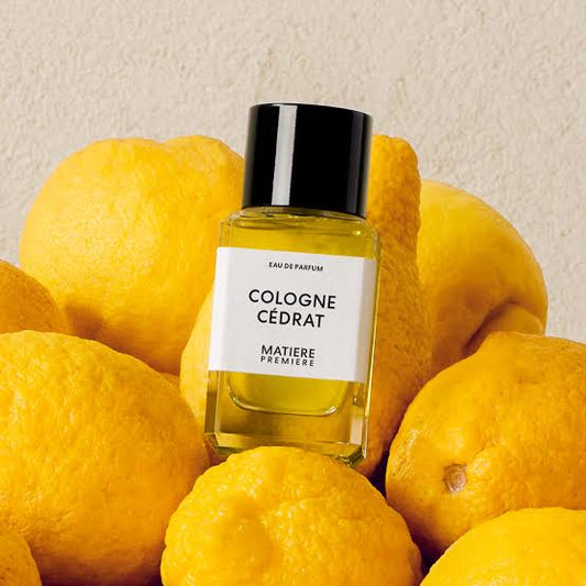 MATIERE PREMIERE : Cologne Cedrat