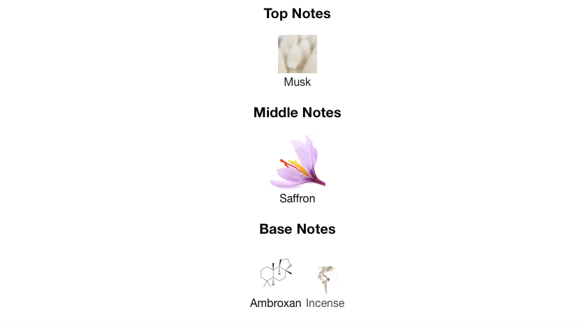 MATIERE PREMIERE : Crystal Saffron