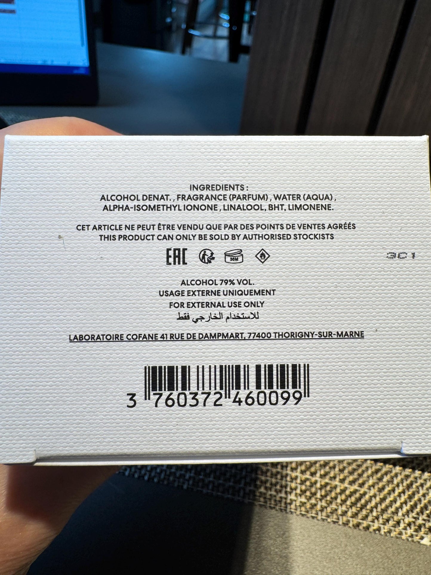 MATIERE PREMIERE Crystal Saffron 5ml/10ml